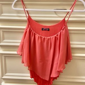 Spaghetti strap bodysuit